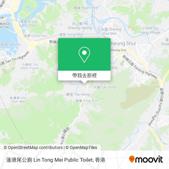 蓮塘尾公廁 Lin Tong Mei Public Toilet地圖