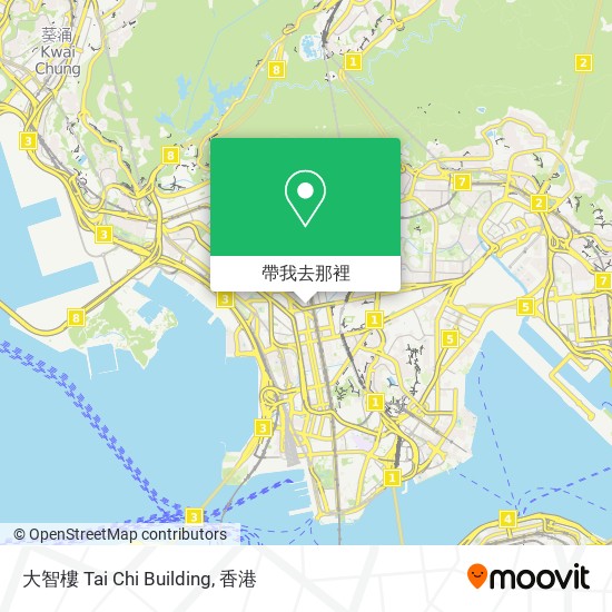 大智樓 Tai Chi Building地圖