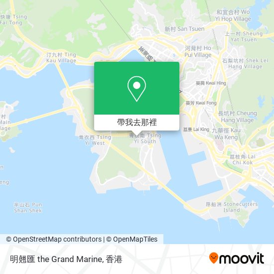 明翹匯 the Grand Marine地圖