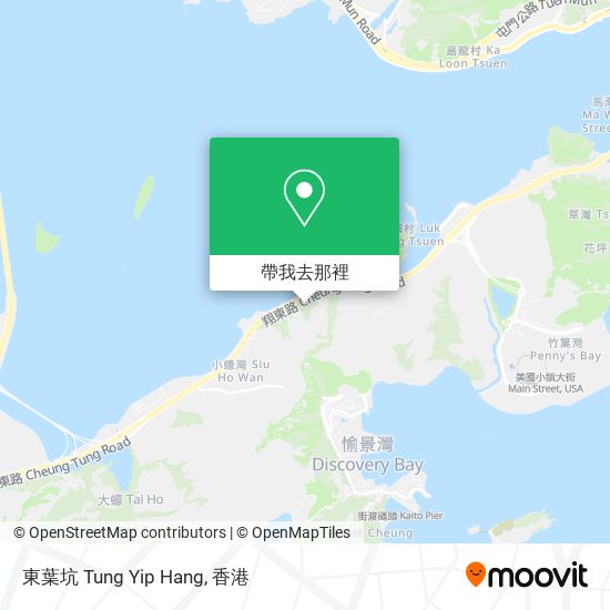東葉坑 Tung Yip Hang地圖