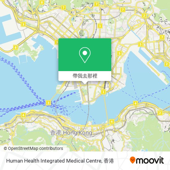 Human Health Integrated Medical Centre地圖