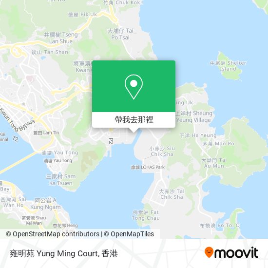 雍明苑 Yung Ming Court地圖