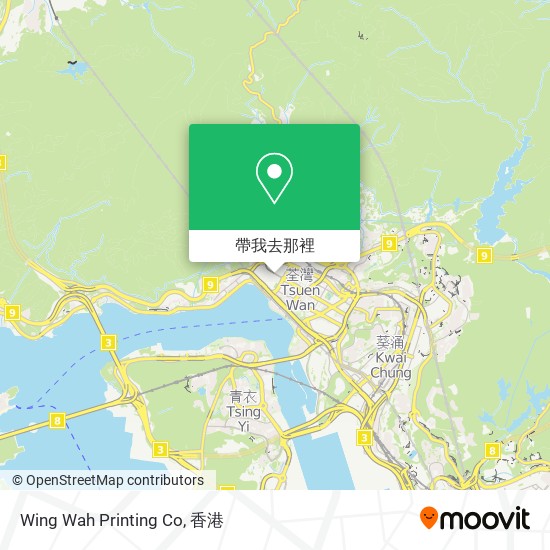 Wing Wah Printing Co地圖