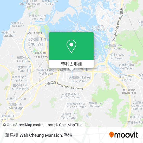 華昌樓 Wah Cheung Mansion地圖