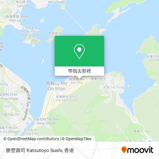 勝豐壽司 Katsutoyo Sushi地圖