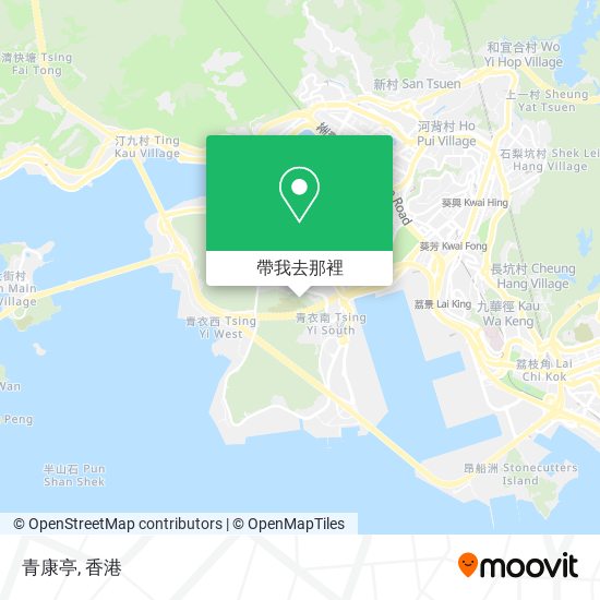 青康亭地圖