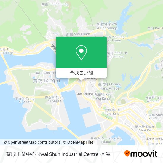 葵順工業中心 Kwai Shun Industrial Centre地圖