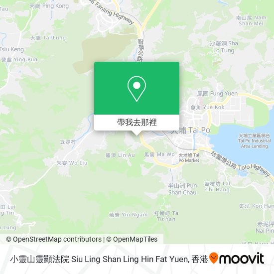 小靈山靈顯法院 Siu Ling Shan Ling Hin Fat Yuen地圖