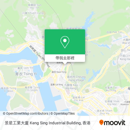 景星工業大廈 Keng Sing Industrial Building地圖