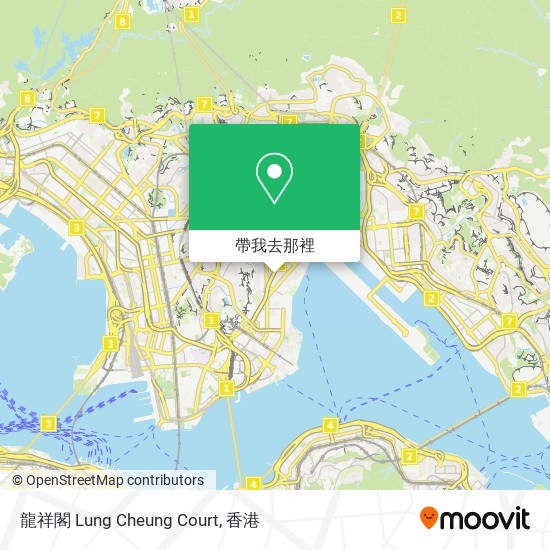 龍祥閣 Lung Cheung Court地圖