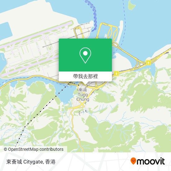 東薈城 Citygate地圖
