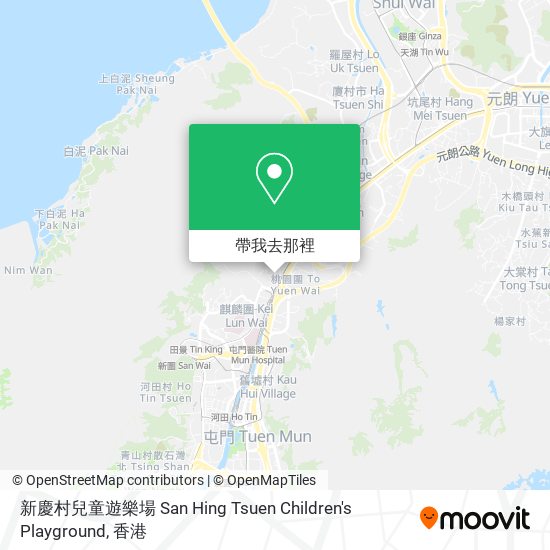 新慶村兒童遊樂場 San Hing Tsuen Children's Playground地圖