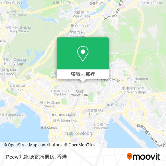 Pccw九龍塘電話機房地圖