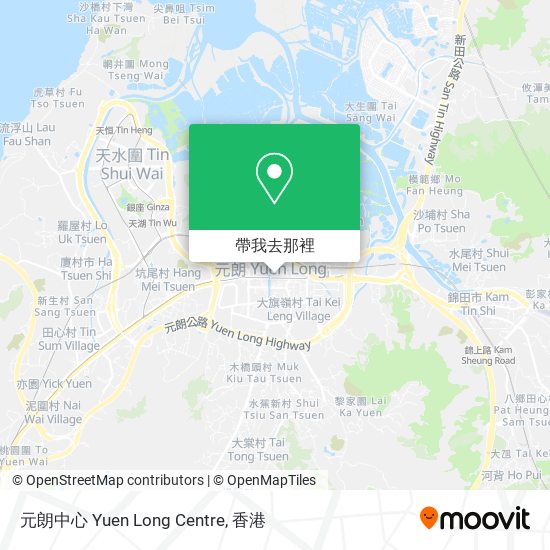 元朗中心 Yuen Long Centre地圖