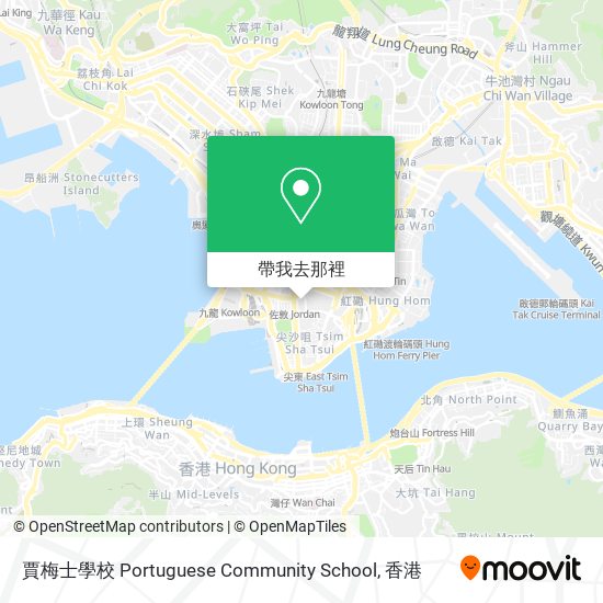 賈梅士學校 Portuguese Community School地圖