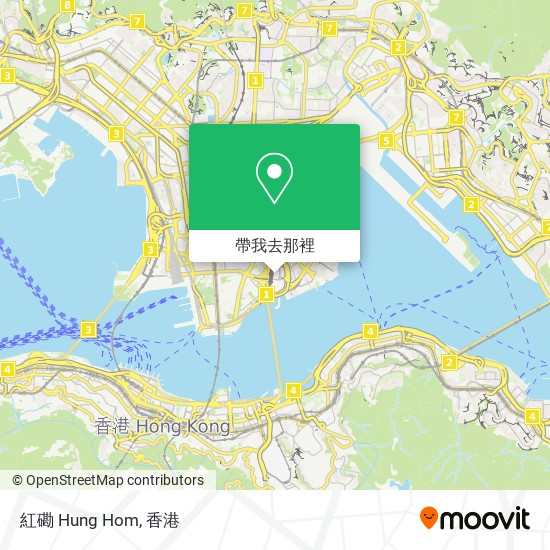 紅磡 Hung Hom地圖