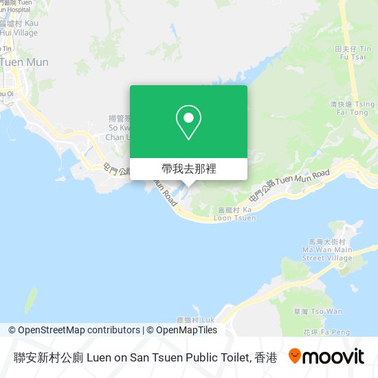 聯安新村公廁 Luen on San Tsuen Public Toilet地圖