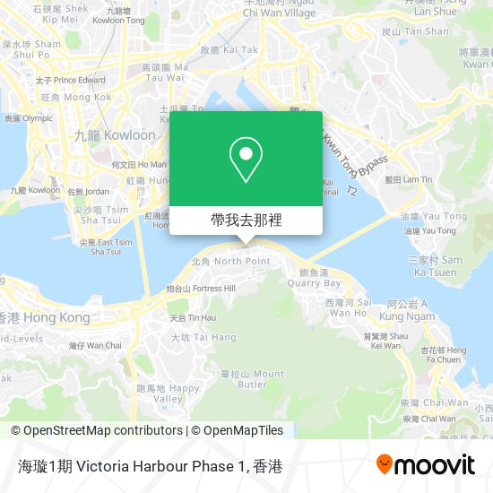 海璇1期 Victoria Harbour Phase 1地圖