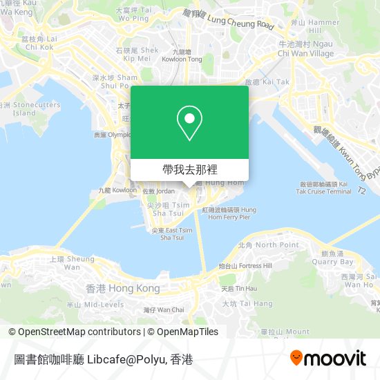 圖書館咖啡廳 Libcafe@Polyu地圖