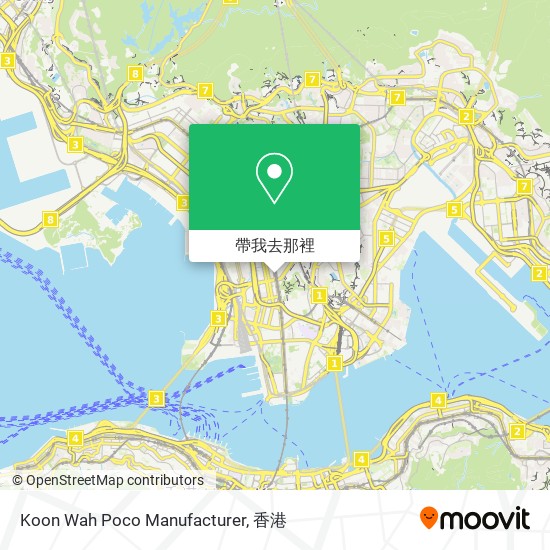 Koon Wah Poco Manufacturer地圖