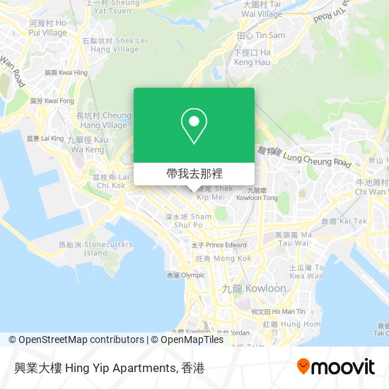 興業大樓 Hing Yip Apartments地圖