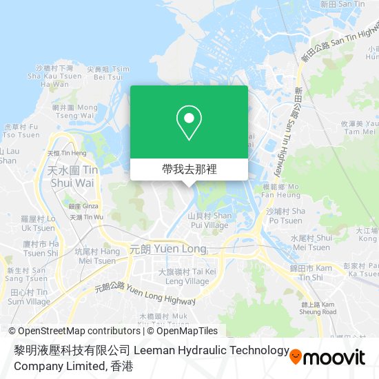 黎明液壓科技有限公司 Leeman Hydraulic Technology Company Limited地圖