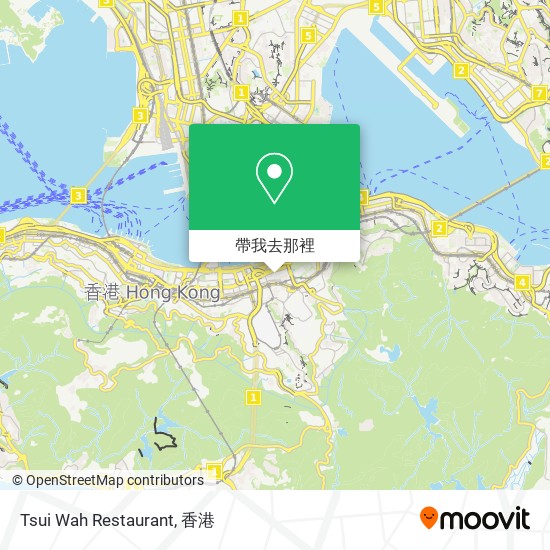 Tsui Wah Restaurant地圖