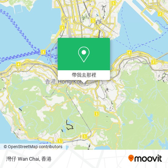 灣仔 Wan Chai地圖