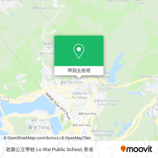 老圍公立學校 Lo Wai Public School地圖