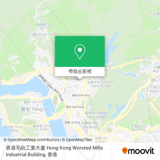 香港毛紡工業大廈 Hong Kong Worsted Mills Industrial Building地圖