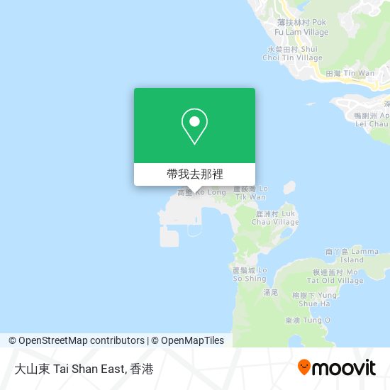 大山東 Tai Shan East地圖