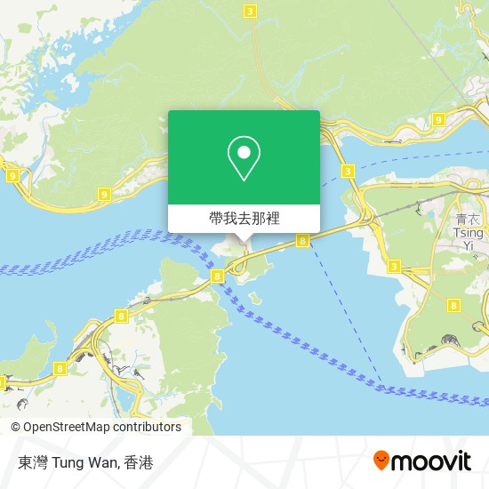 東灣 Tung Wan地圖