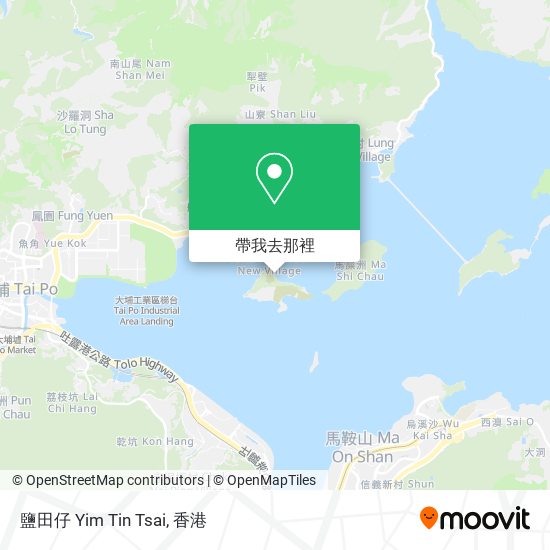 鹽田仔 Yim Tin Tsai地圖