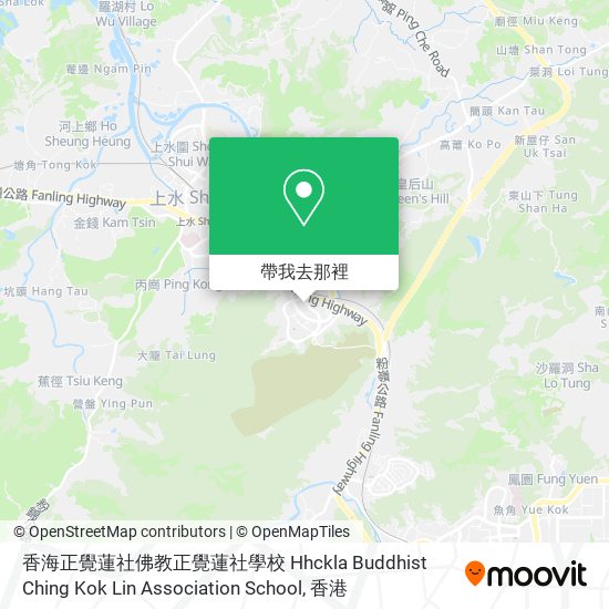 香海正覺蓮社佛教正覺蓮社學校 Hhckla Buddhist Ching Kok Lin Association School地圖