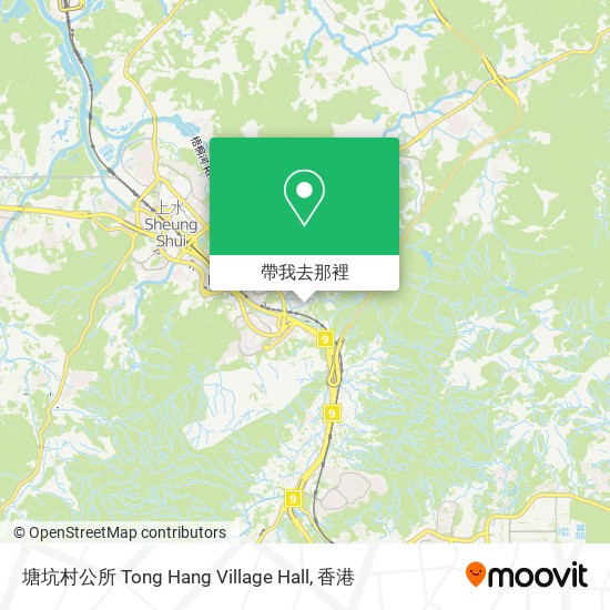 塘坑村公所 Tong Hang Village Hall地圖
