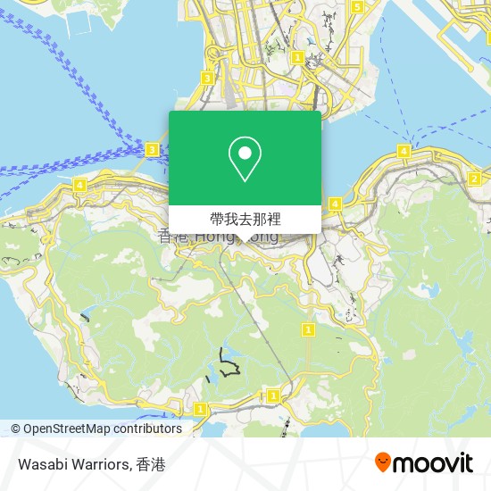 Wasabi Warriors地圖