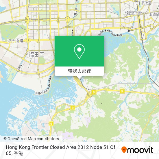 Hong Kong Frontier Closed Area 2012 Node 51 Of 65地圖