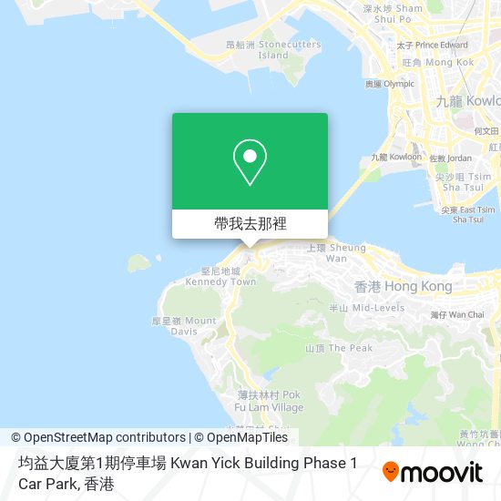 均益大廈第1期停車場 Kwan Yick Building Phase 1 Car Park地圖