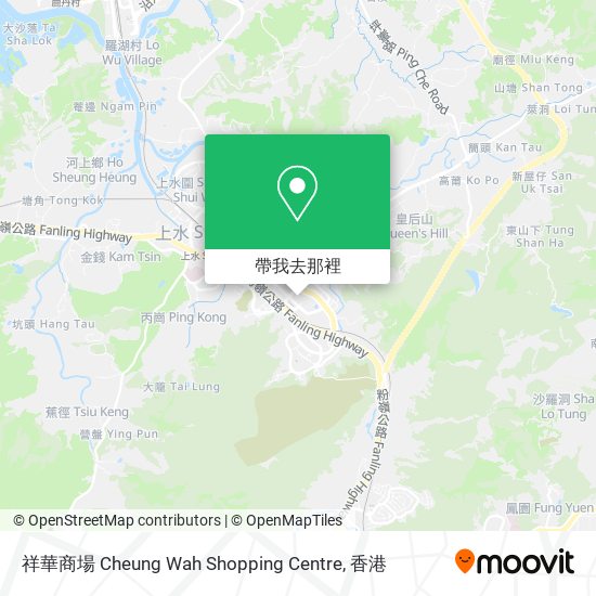 祥華商場 Cheung Wah Shopping Centre地圖