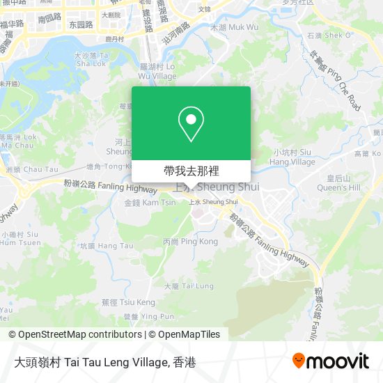 大頭嶺村 Tai Tau Leng Village地圖