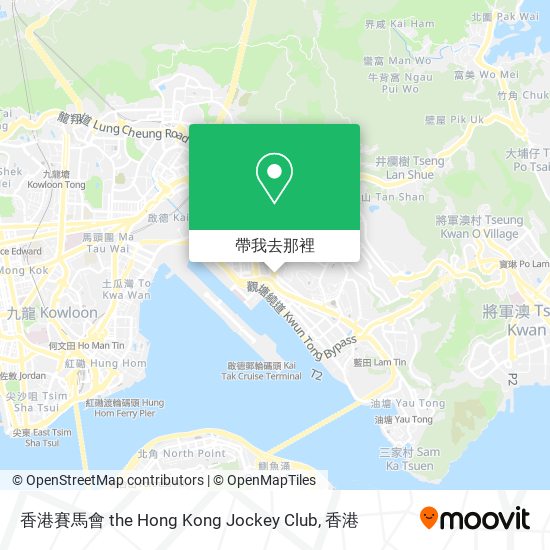 香港賽馬會 the Hong Kong Jockey Club地圖