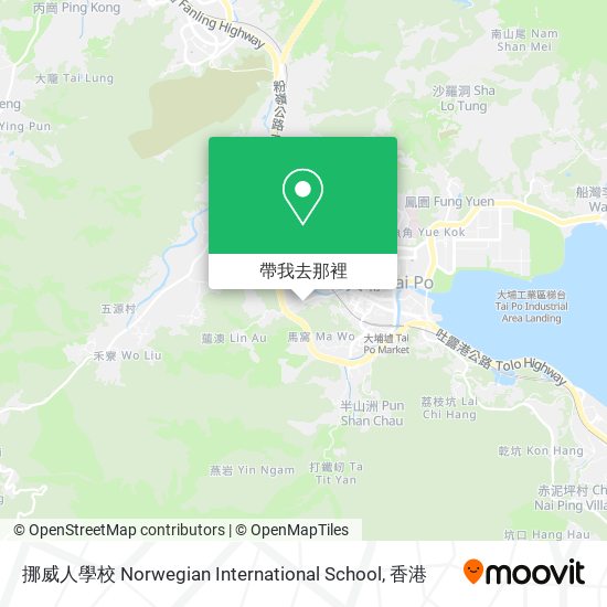 挪威人學校 Norwegian International School地圖