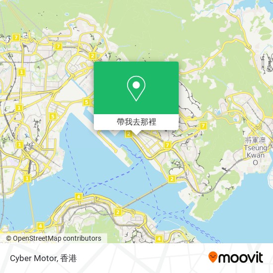 Cyber Motor地圖