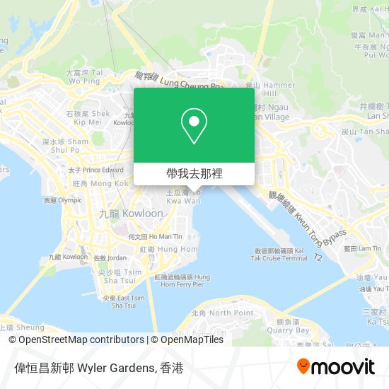 偉恒昌新邨 Wyler Gardens地圖