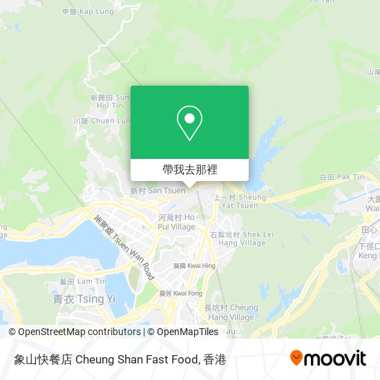 象山快餐店 Cheung Shan Fast Food地圖