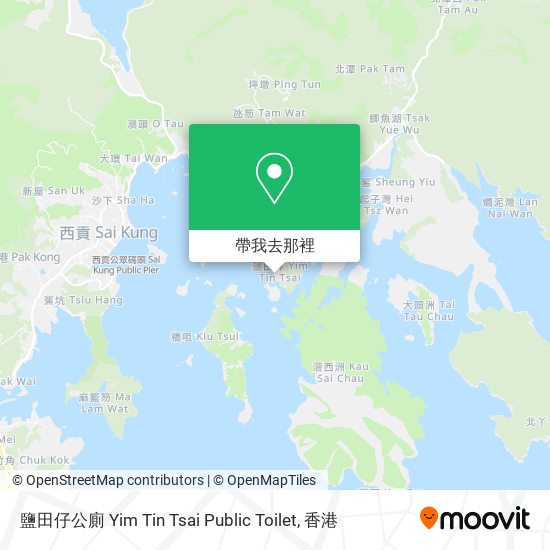 鹽田仔公廁 Yim Tin Tsai Public Toilet地圖