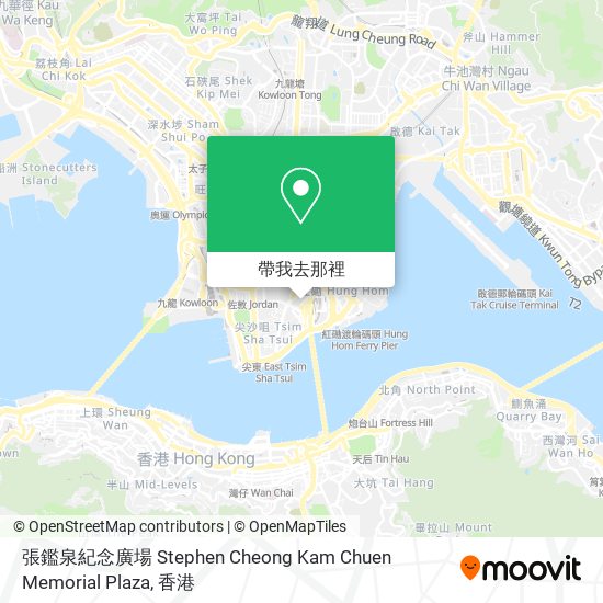 張鑑泉紀念廣場 Stephen Cheong Kam Chuen Memorial Plaza地圖