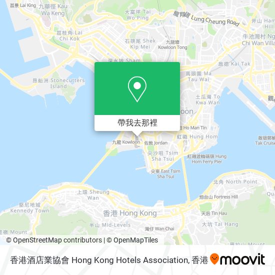 香港酒店業協會 Hong Kong Hotels Association地圖