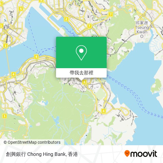 創興銀行 Chong Hing Bank地圖