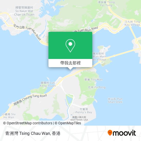 青洲灣 Tsing Chau Wan地圖